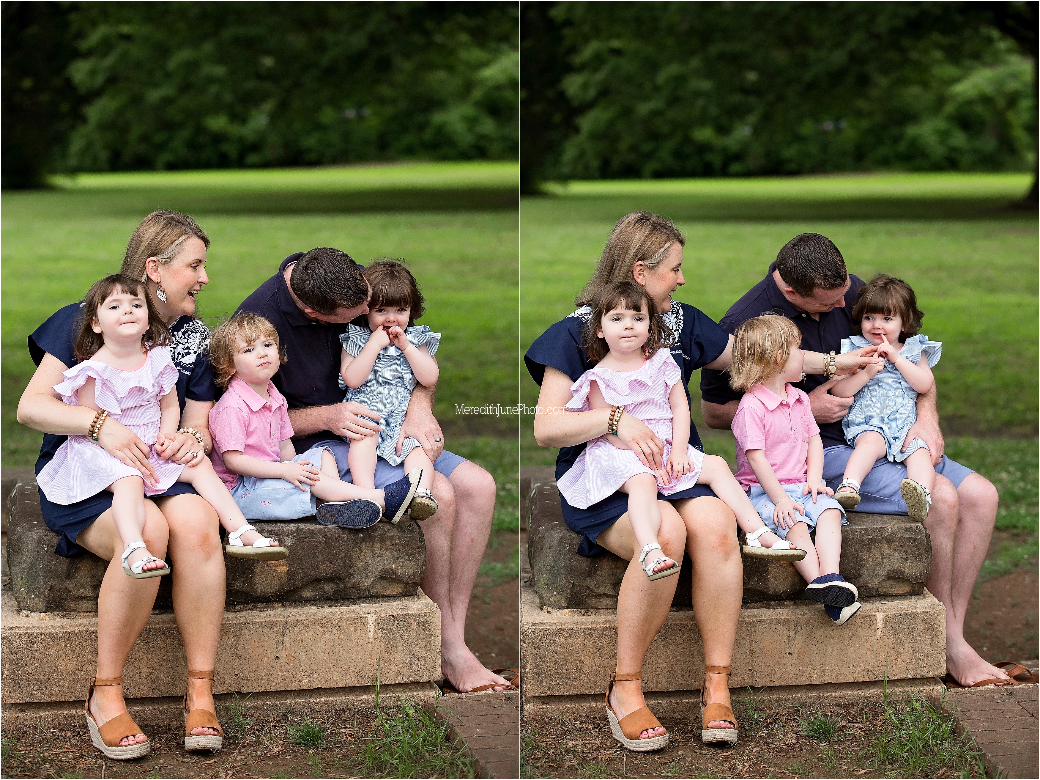 creative family photos | charlotte family photographer