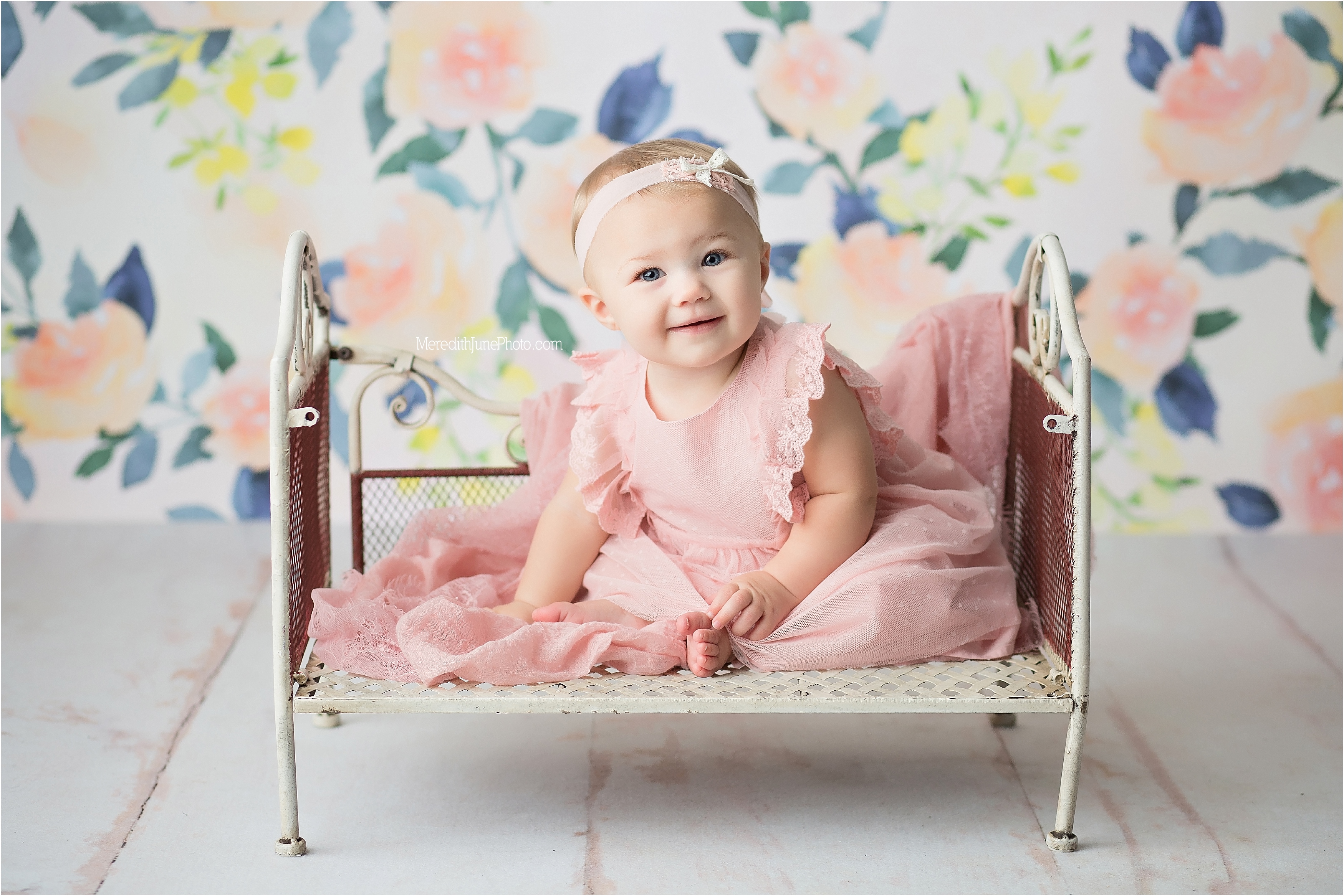 sitter session | baby girl pictures