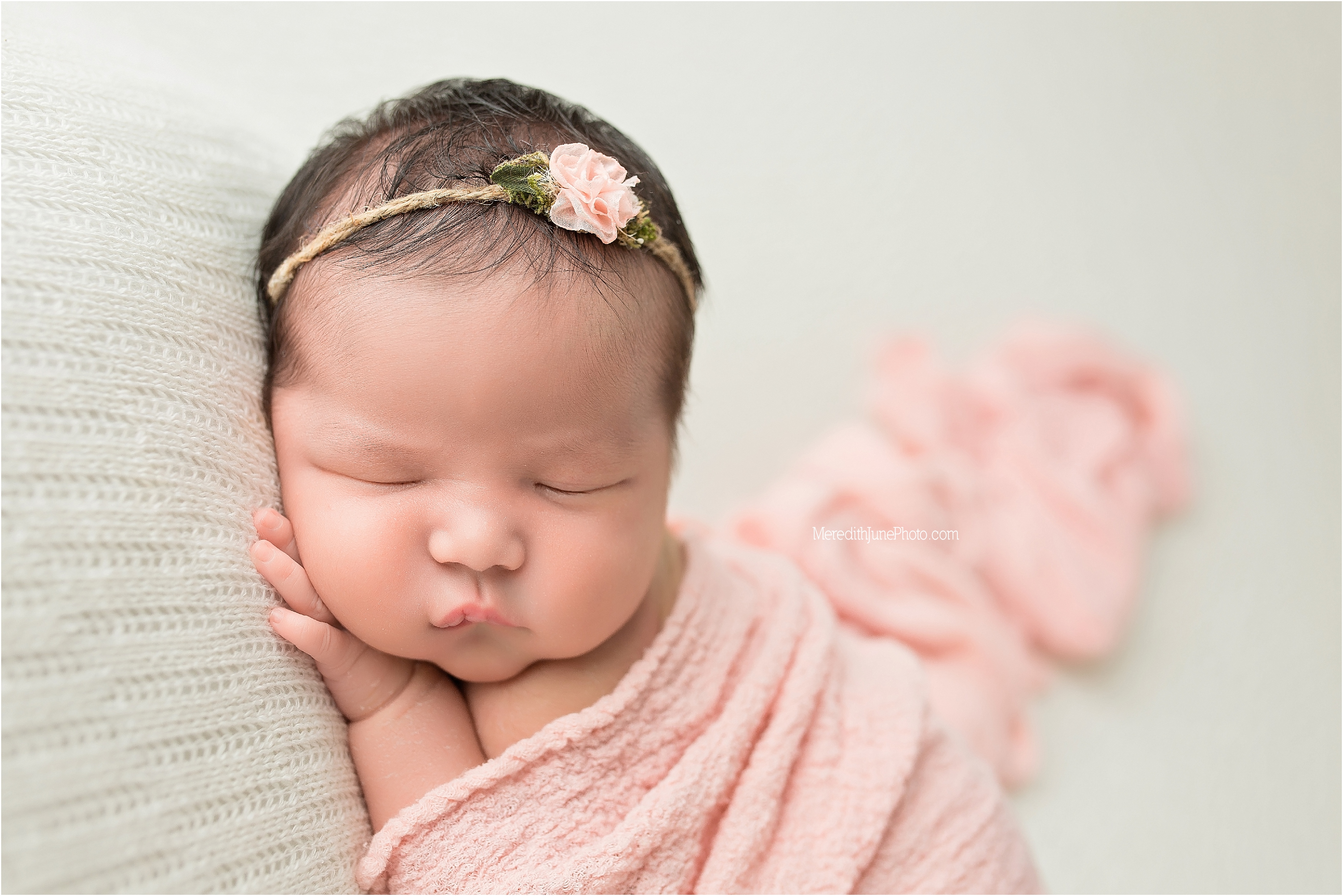 charlotte newborn portraits | newborn pose ideas