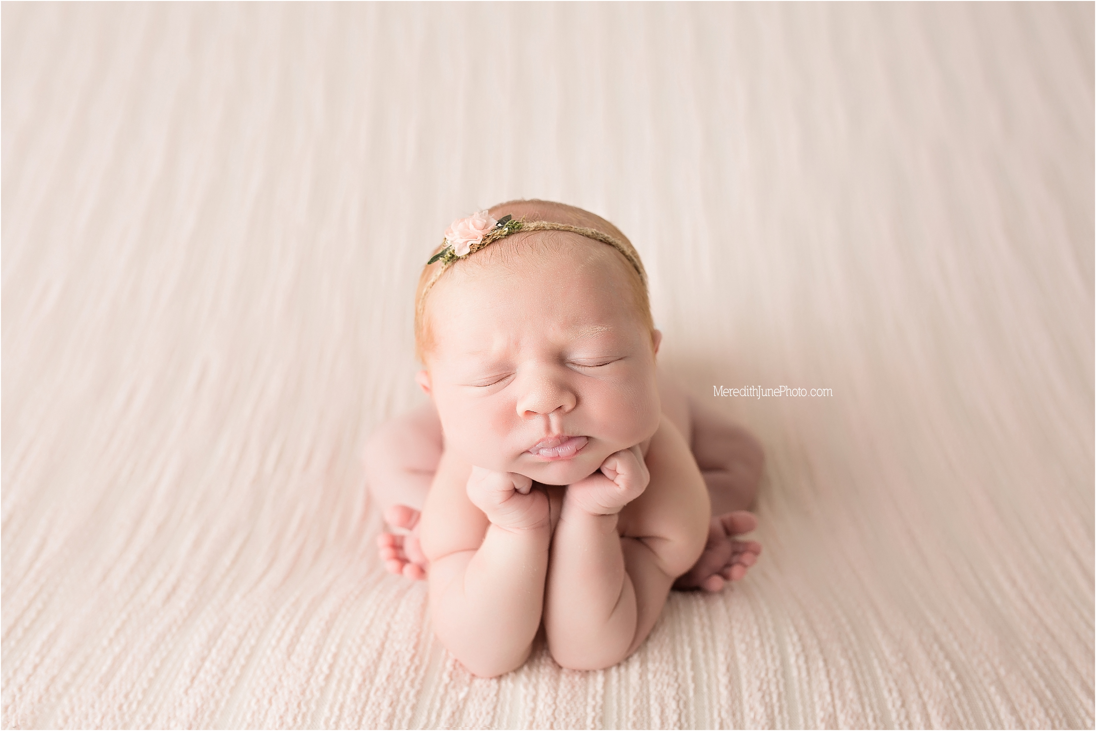 full newborn session | baby girl newborn photos