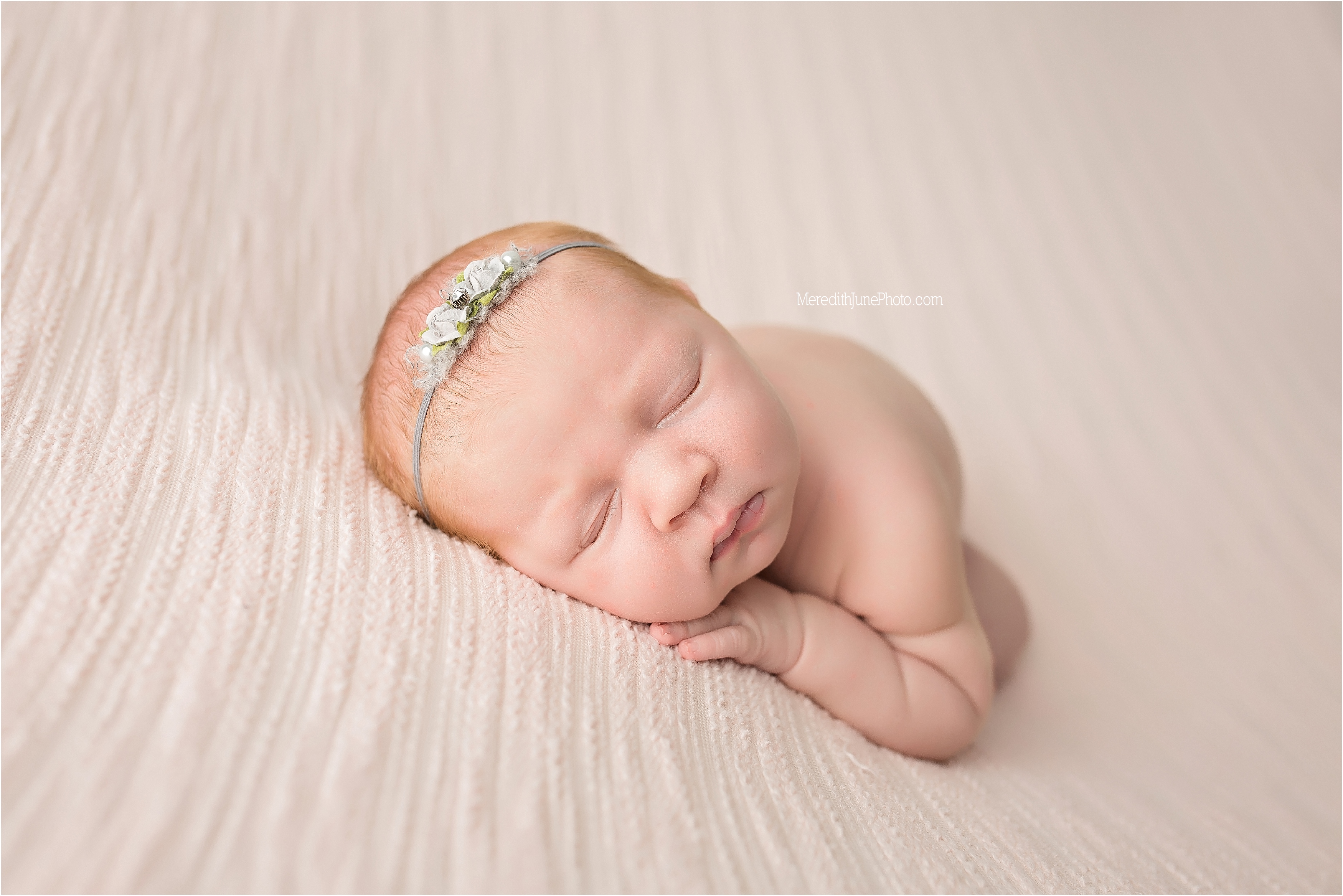 charlotte nc newborn | baby girl portrait session