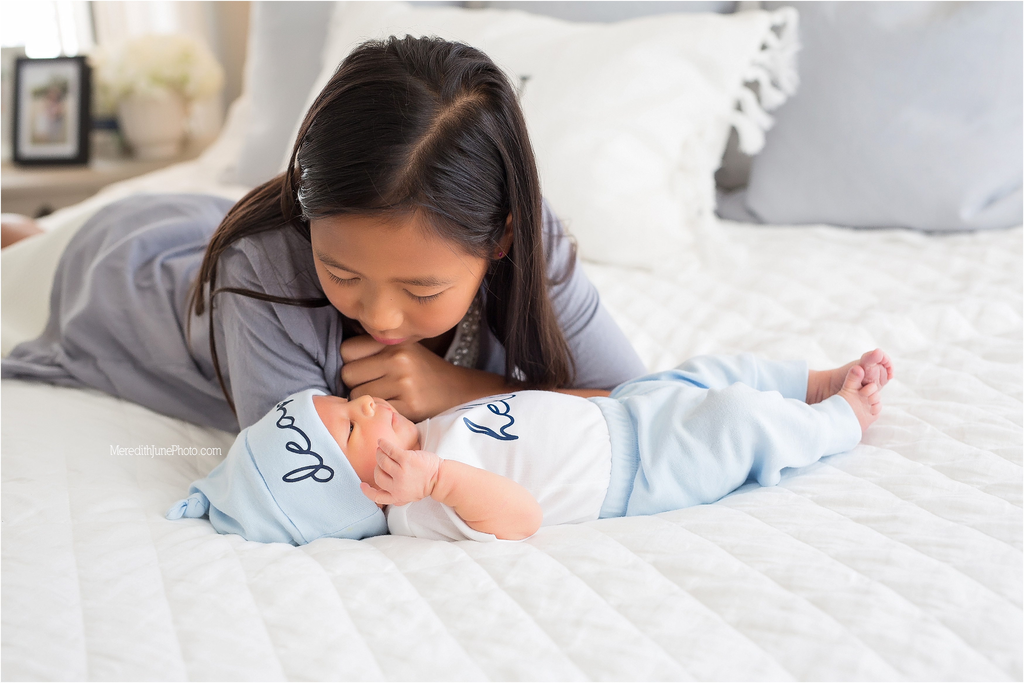 best charlotte newborn photographer | baby boy newborn session