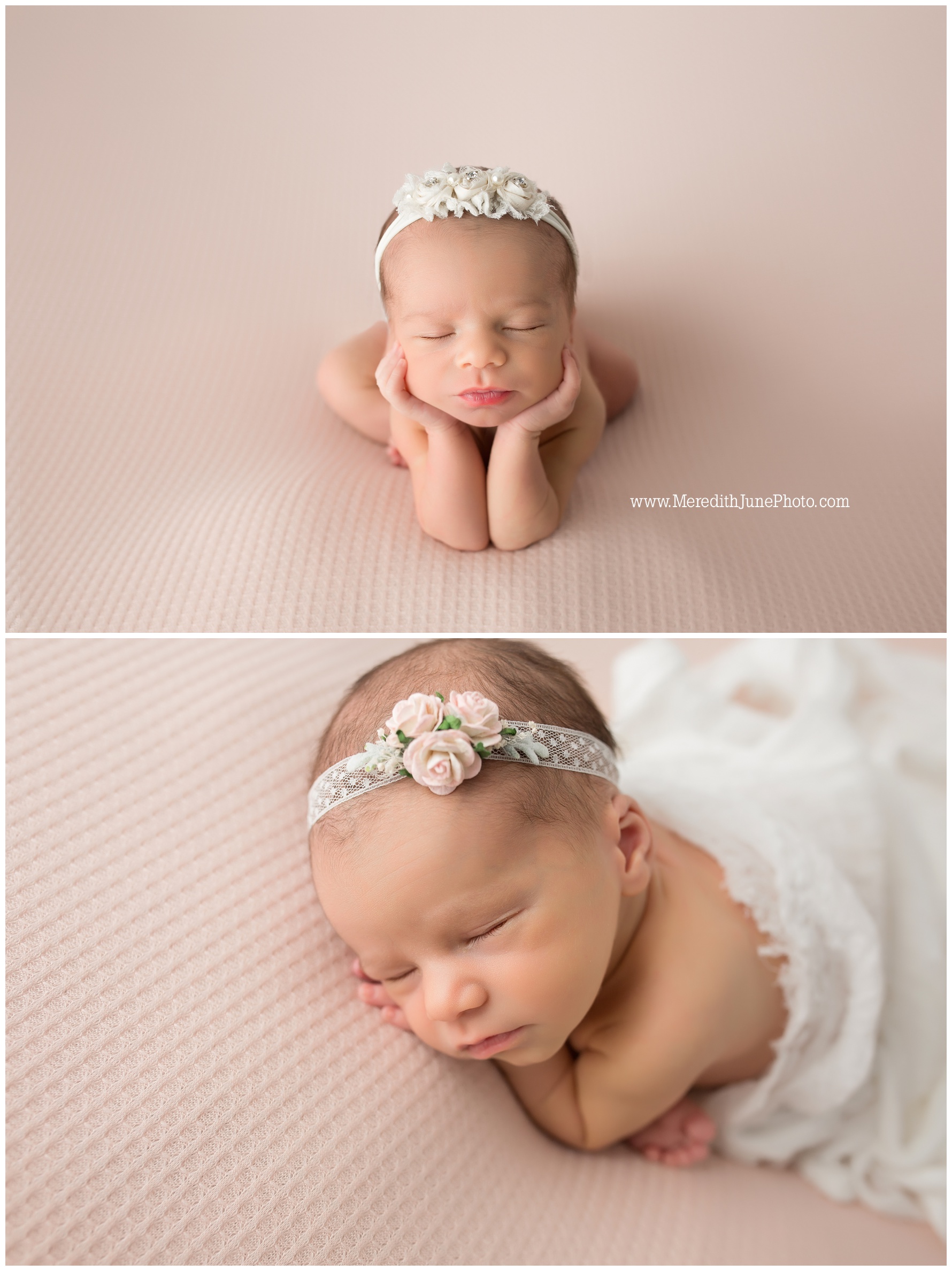 newborn baby girl photo session