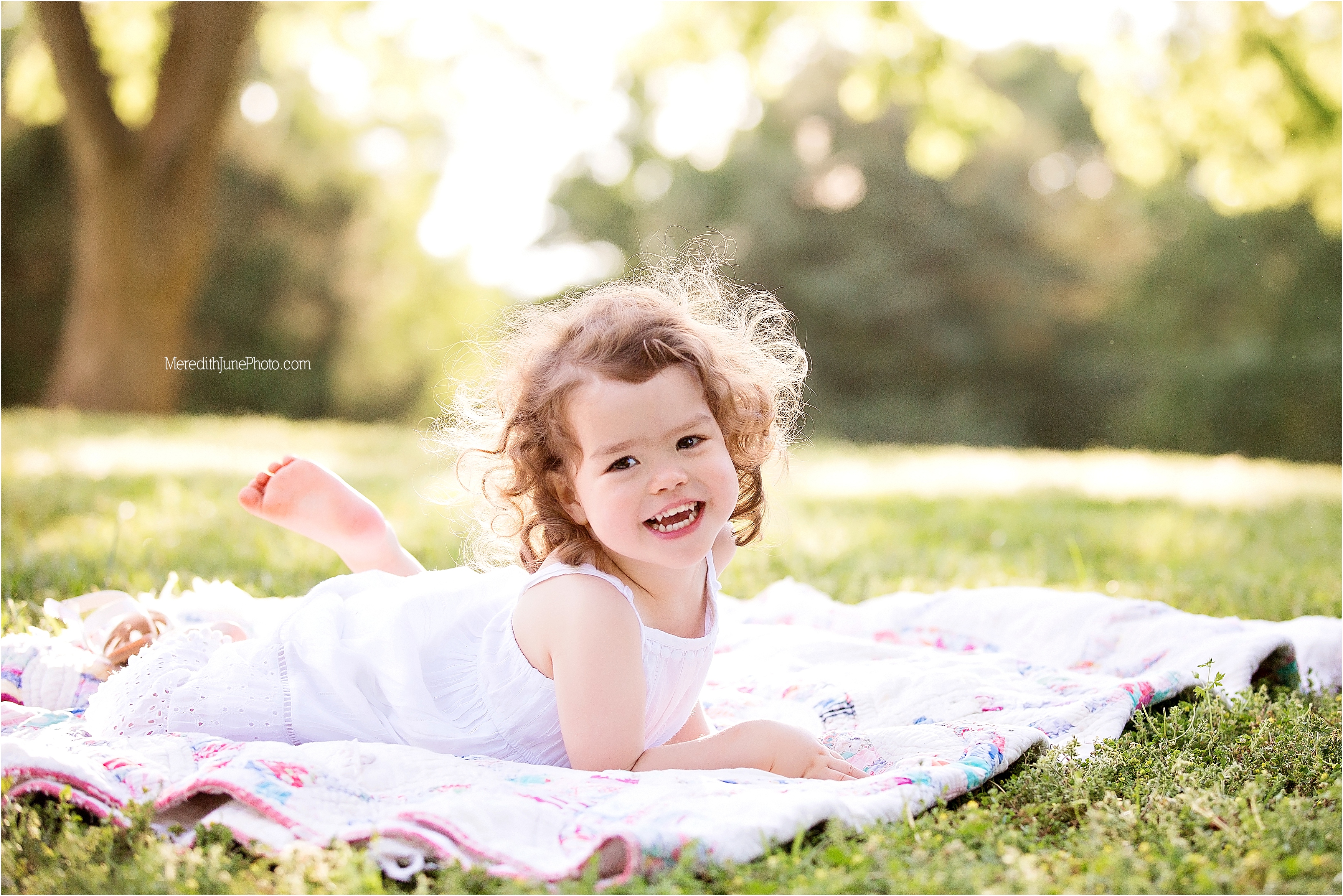 Beautiful baby girl photo session in South Carolina