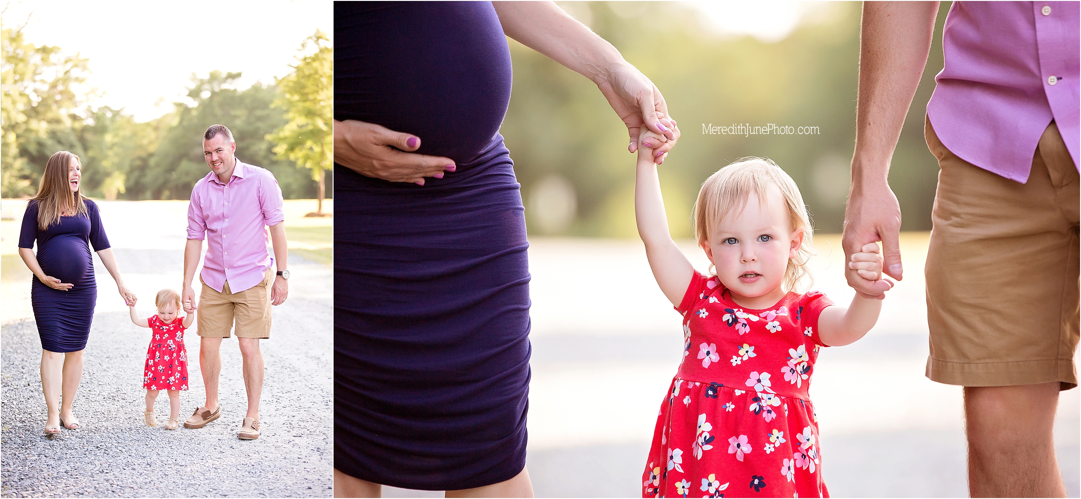 Outdoor family and maternity photo session