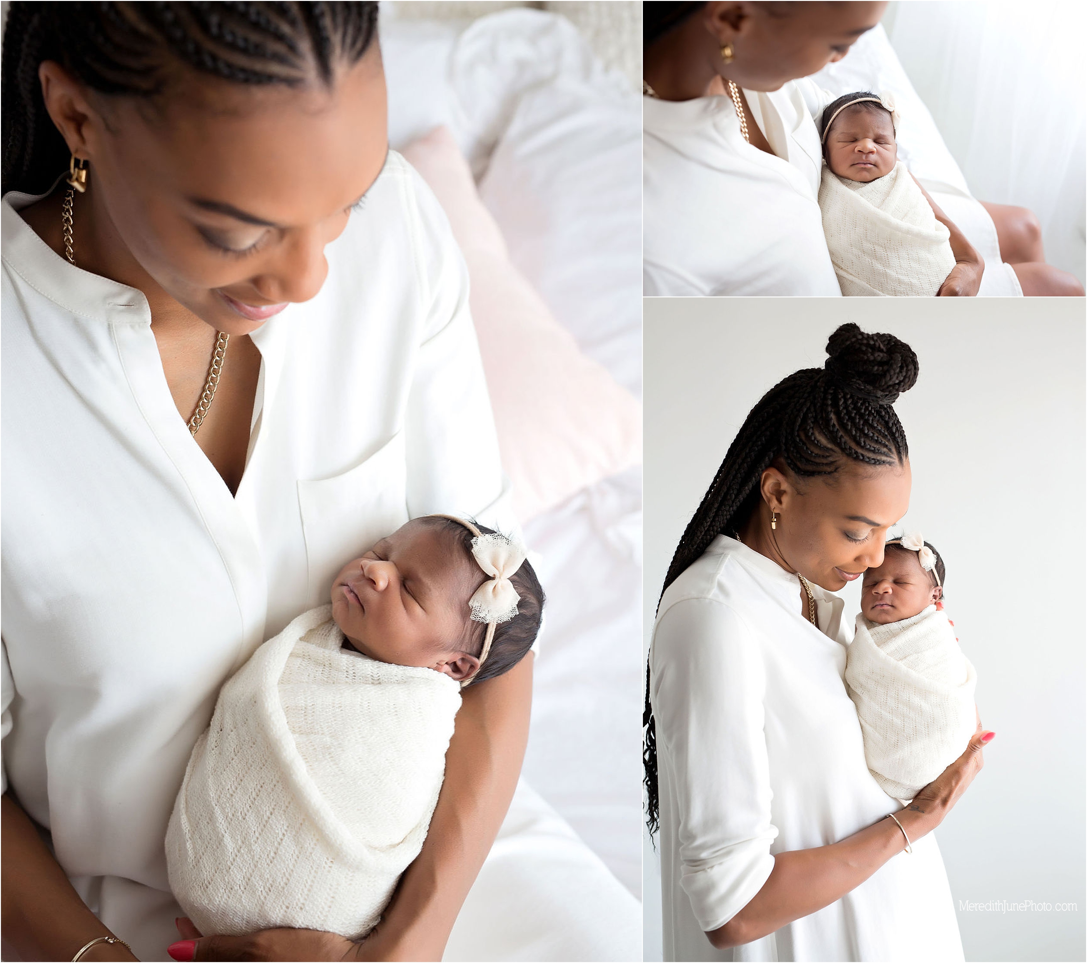 Newborn with family photo session