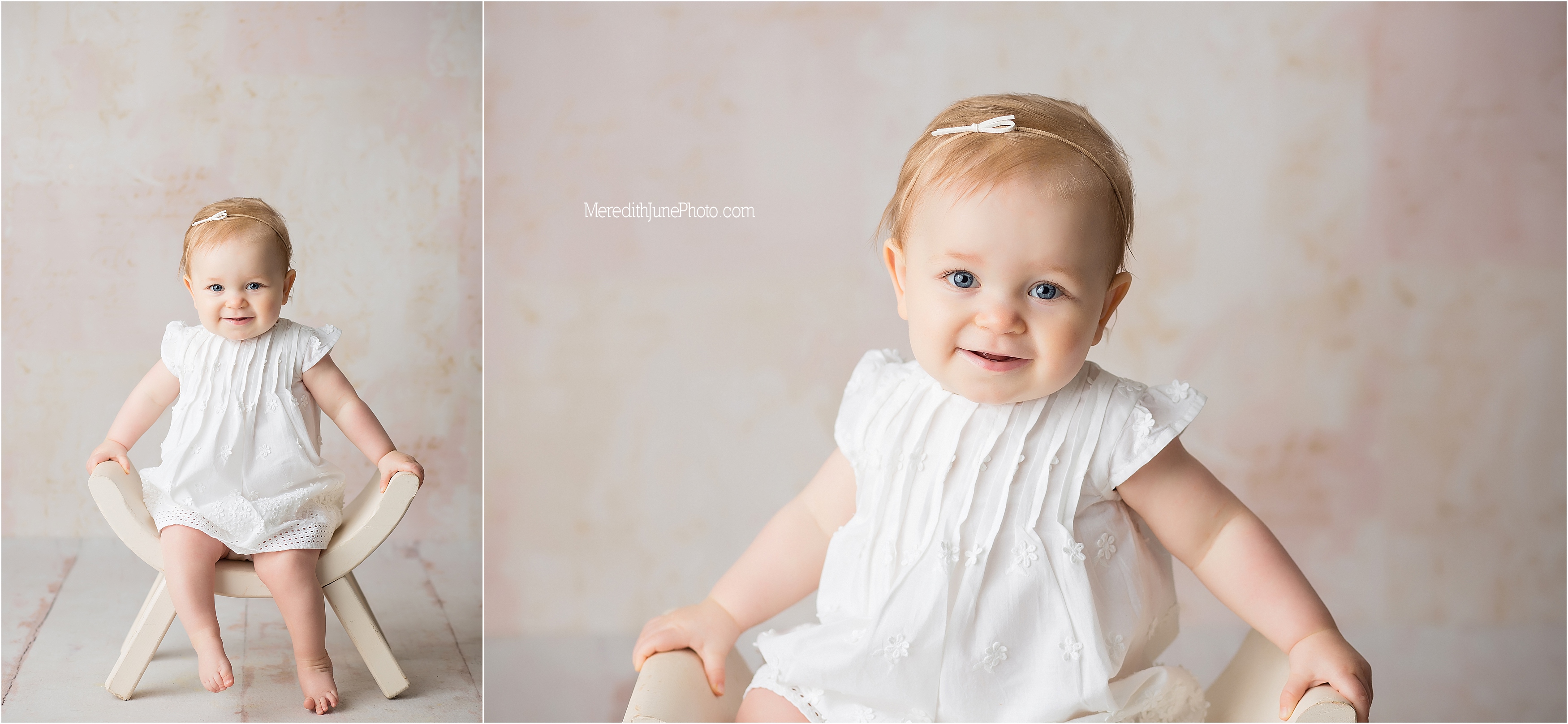 Baby girl photographer in Charlotte NC