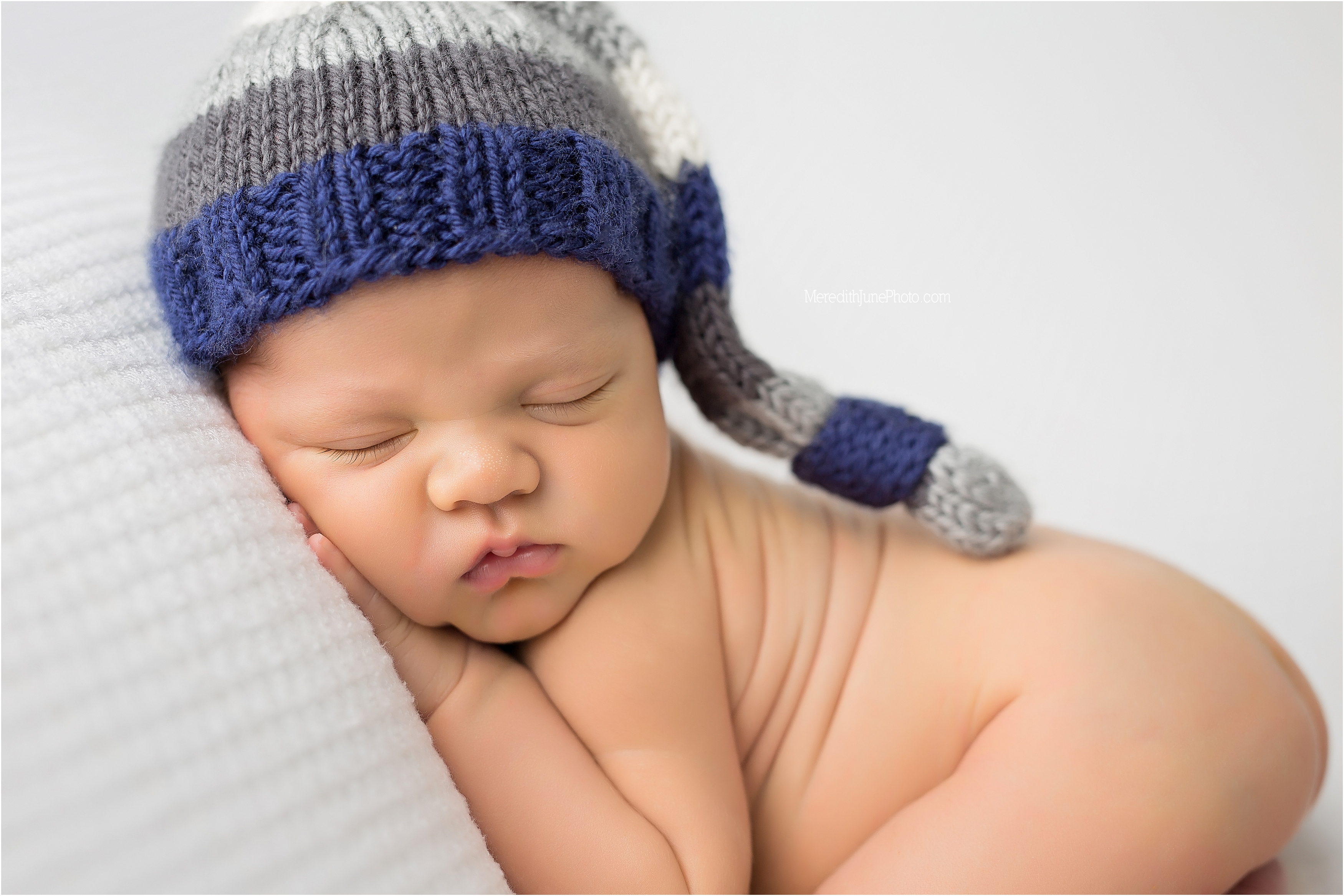 bright and airy newborn session for baby boy Ronan