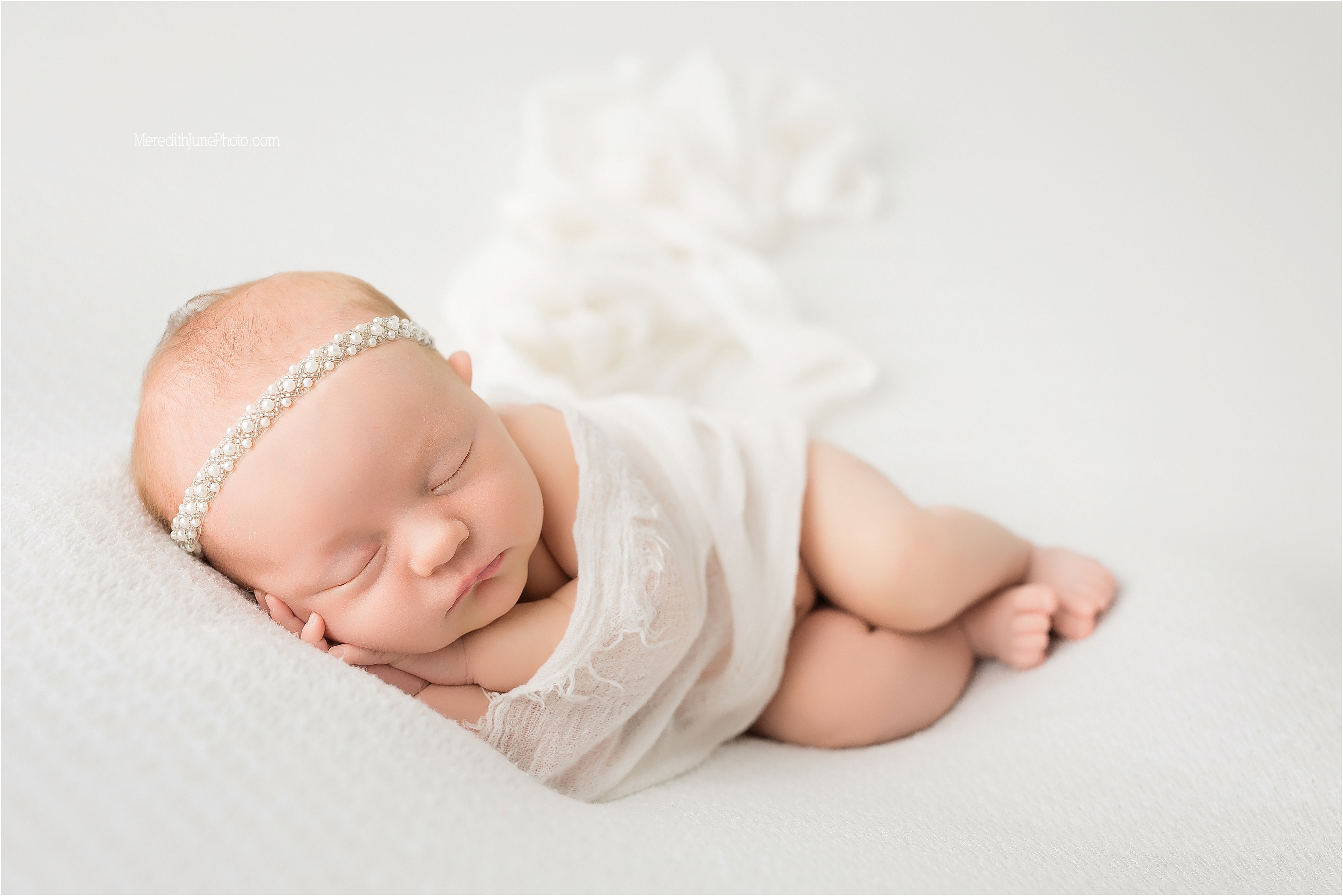 Baby Blake's newborn session at Meredith June Photography