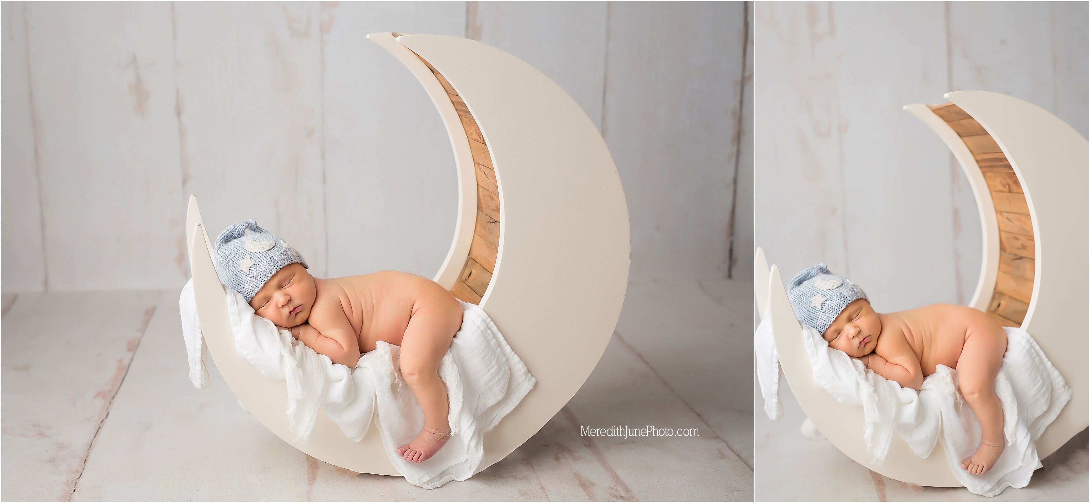 Adorable props for newborn baby boys