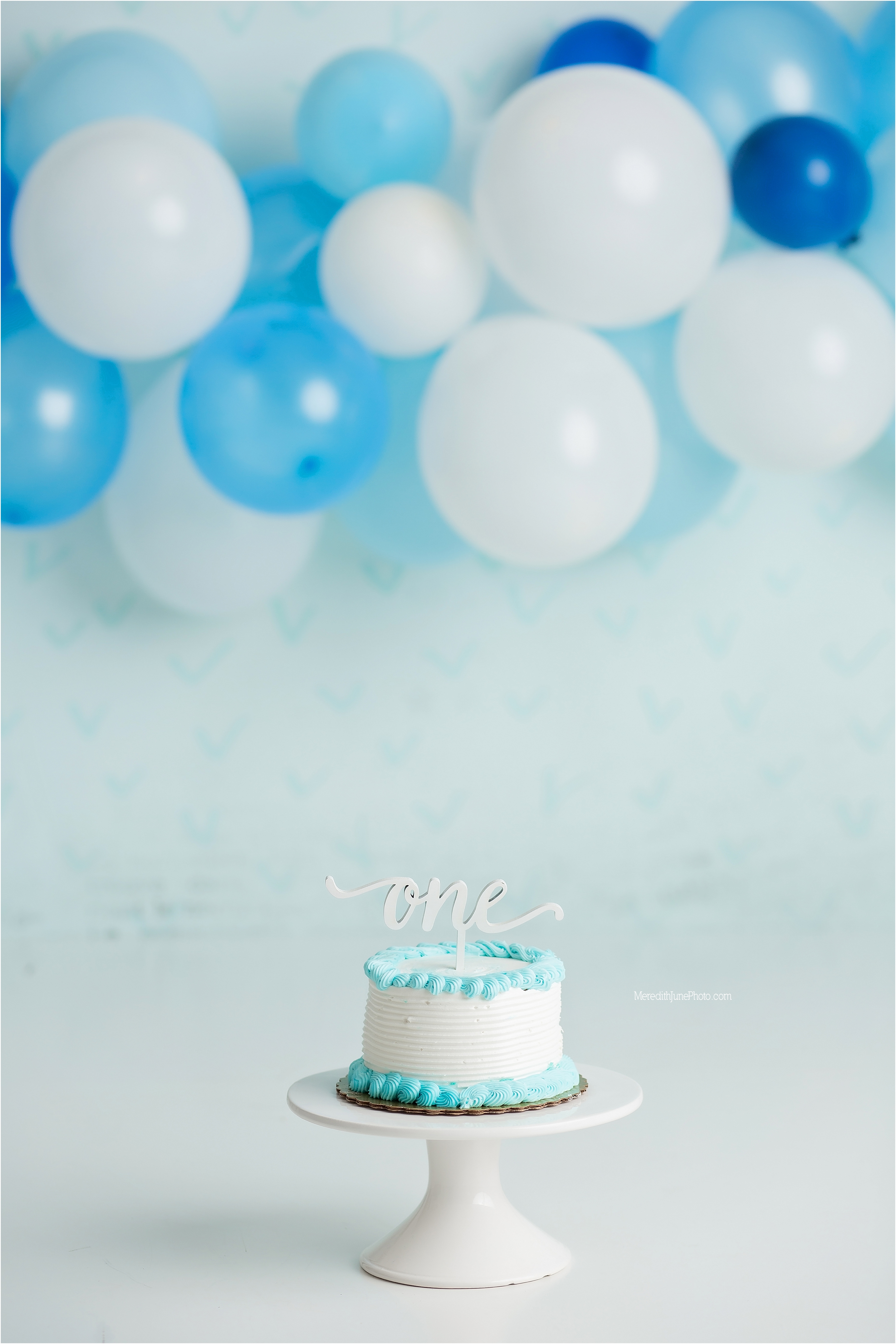 blue cake smash set for baby boy