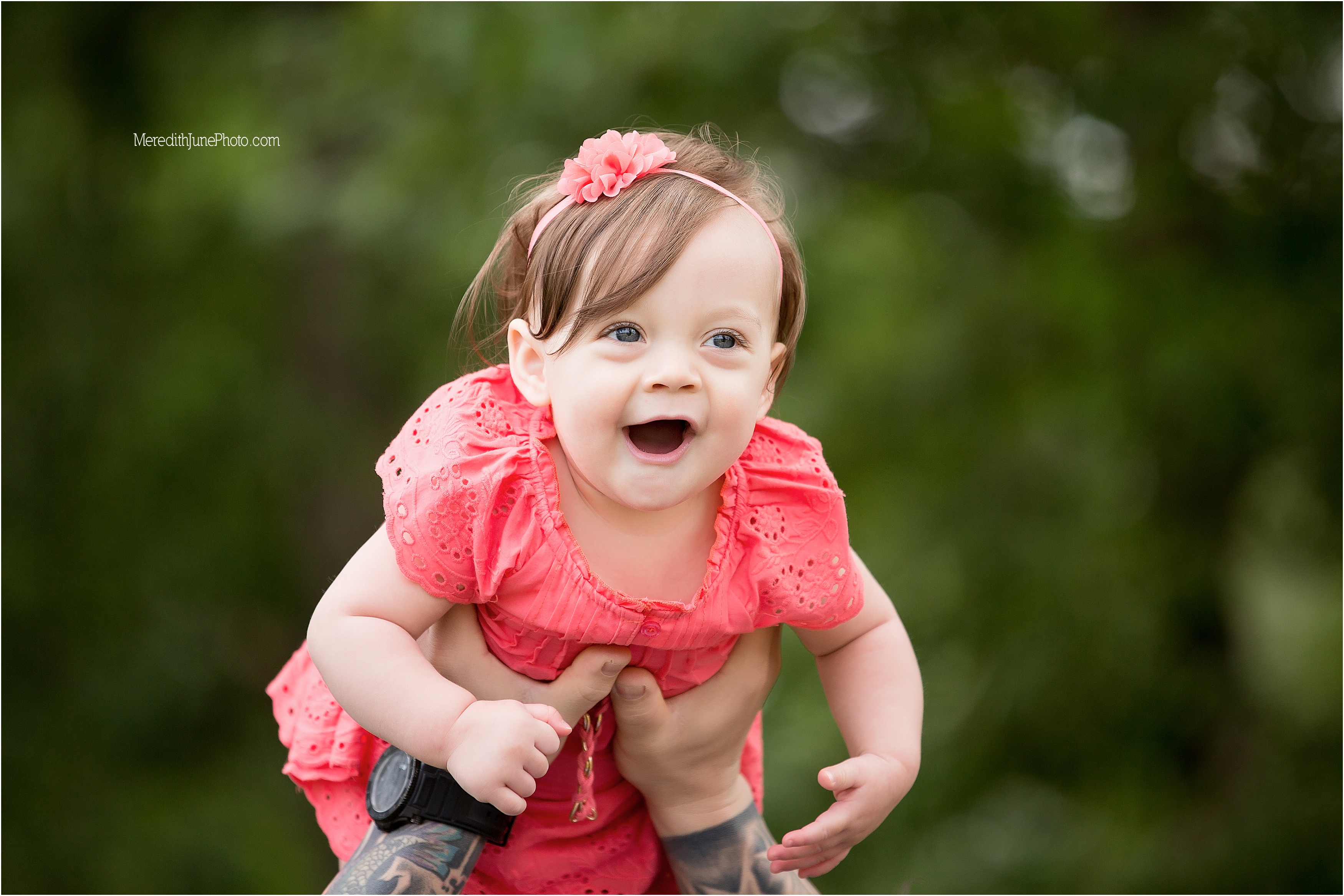 Baby girl turns one at Meredith June Photography 
