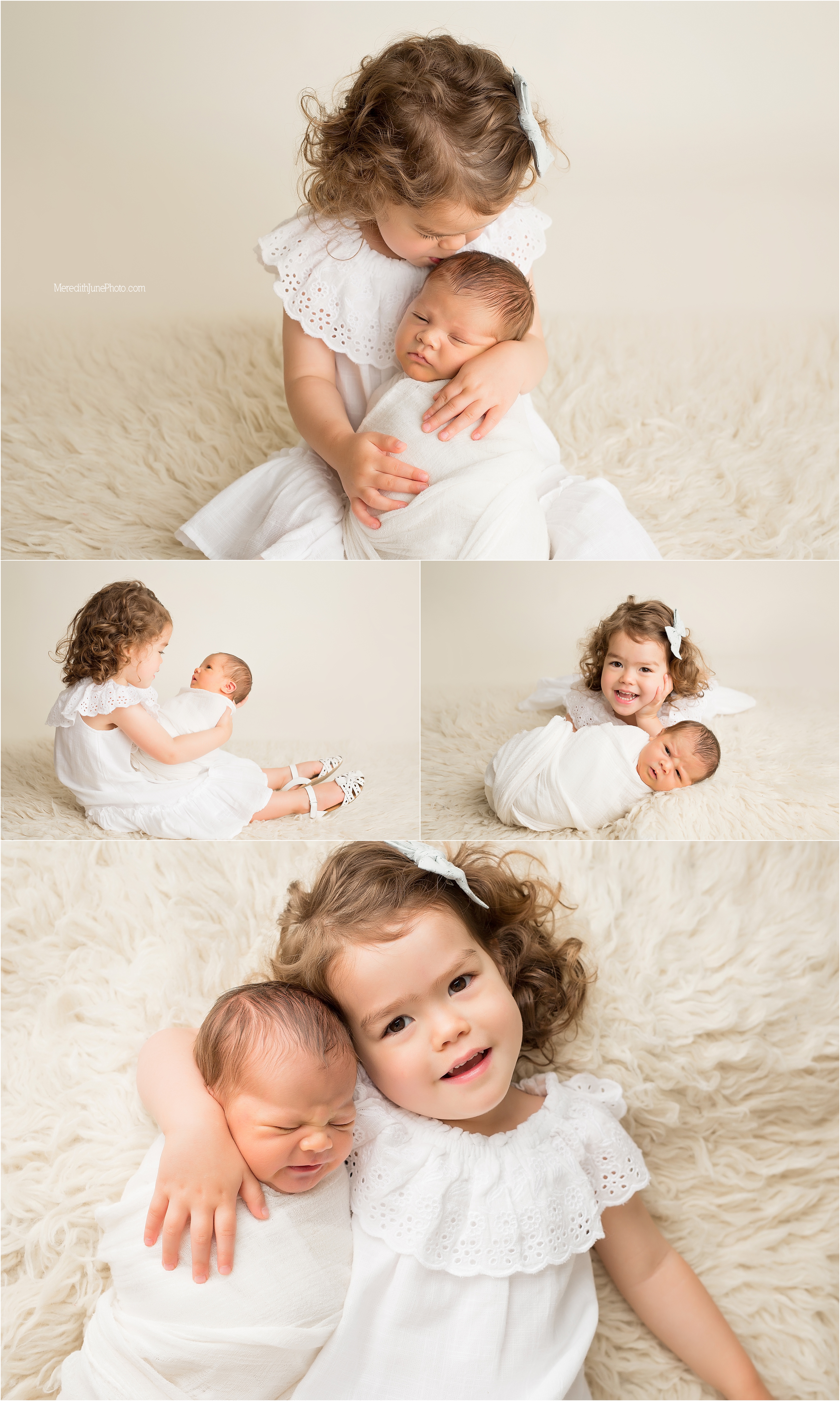 Quinn and baby Ronan at meredith june photography