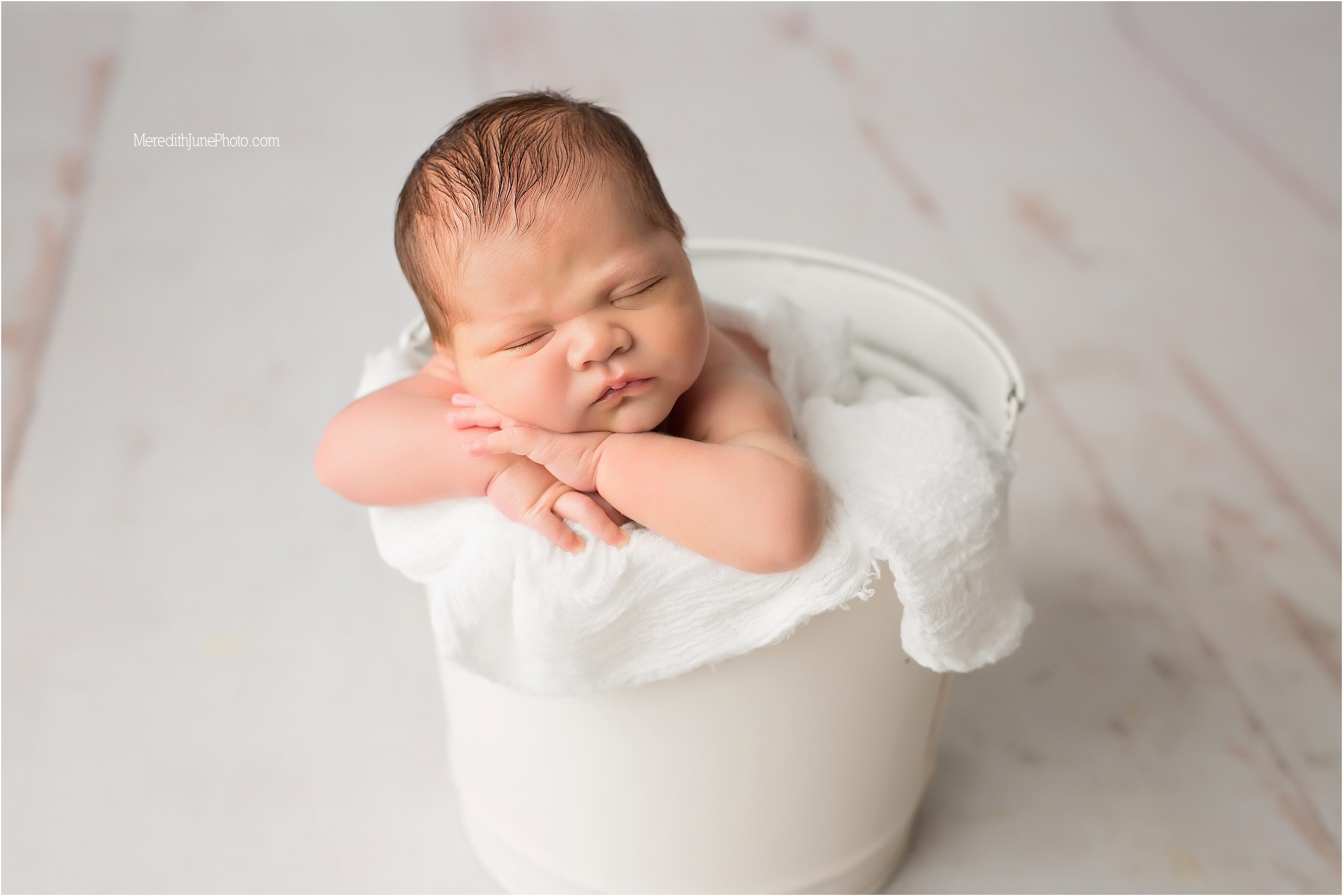 adorable baby boy newborn session at Meredith June Photography 