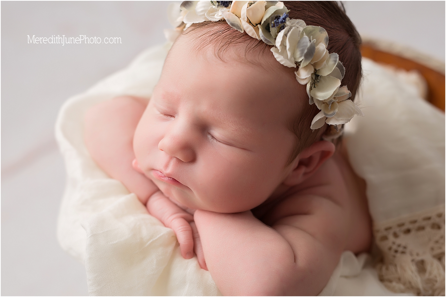 newborn session for baby girl Katherine