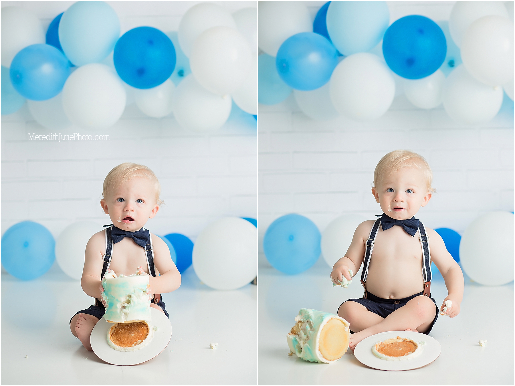 Baby boy Ledger's first birthday portraits