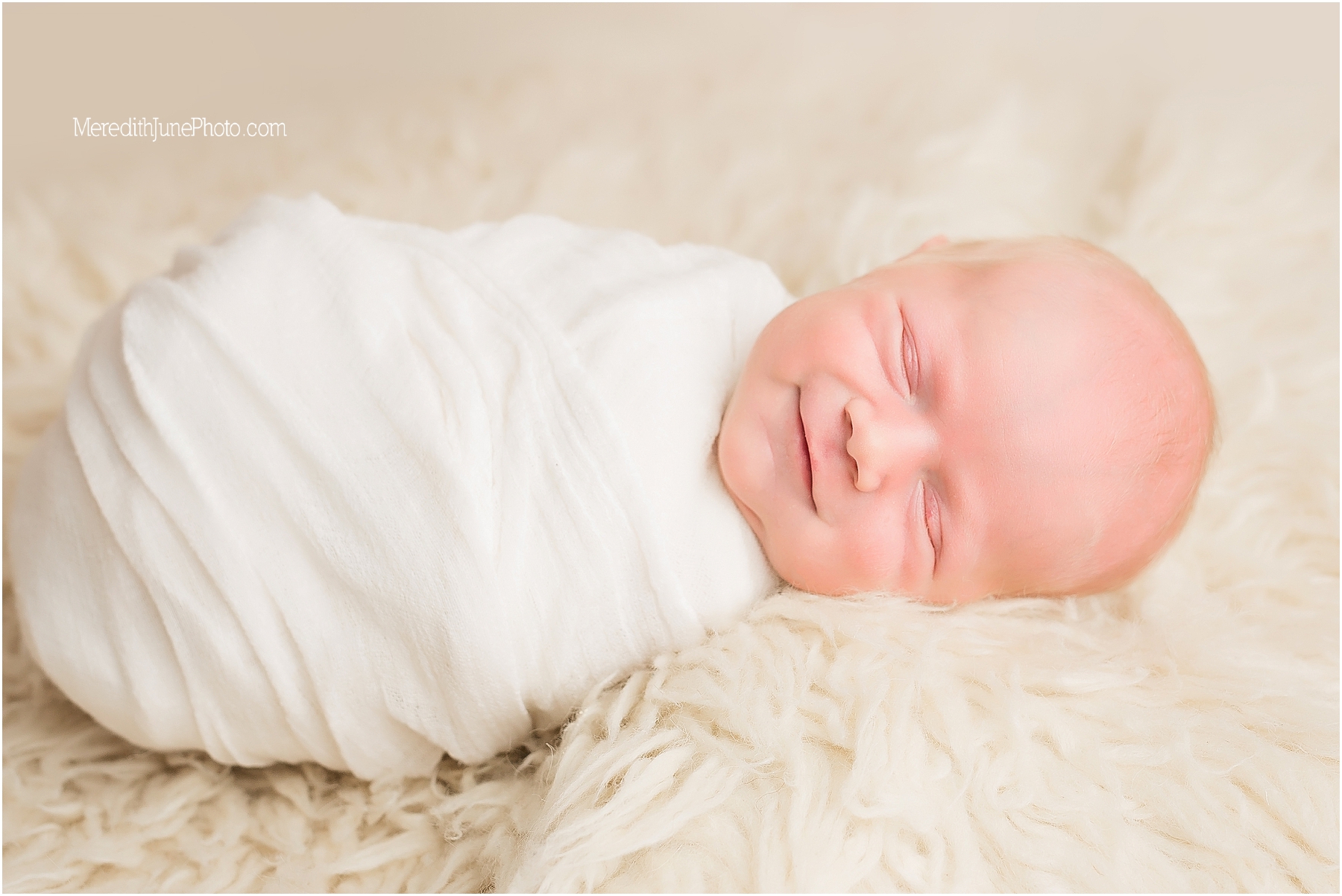 Newborn photo session for baby boy Miller
