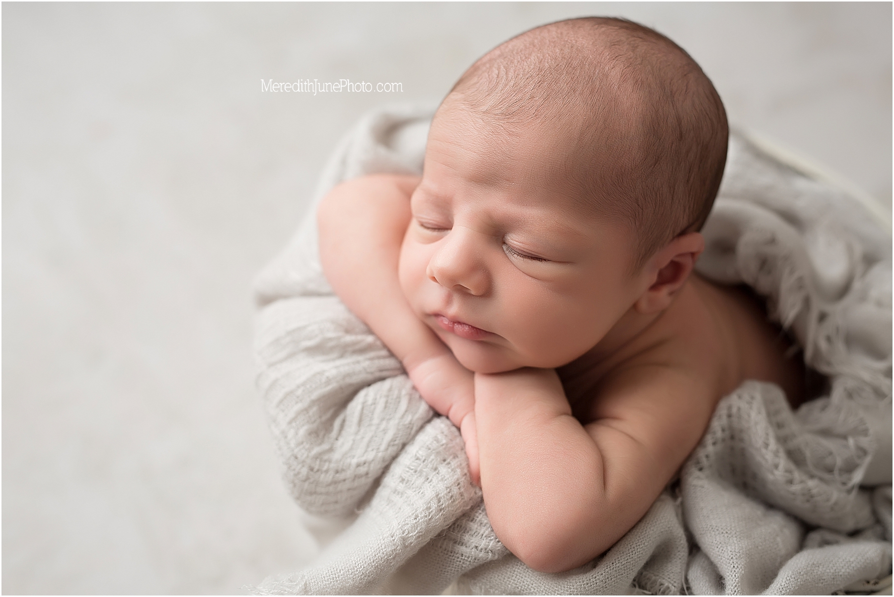 Baby boy Benjamin at Meredith June Photography 