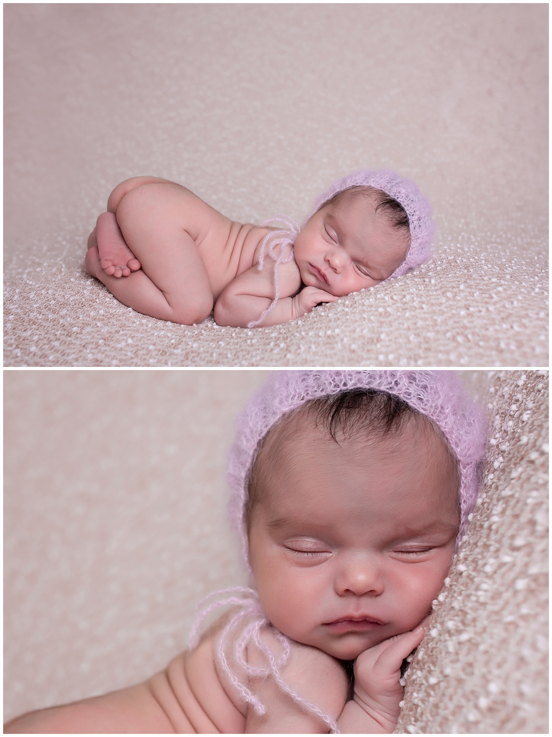 Charlotte newborn baby girl photographer 