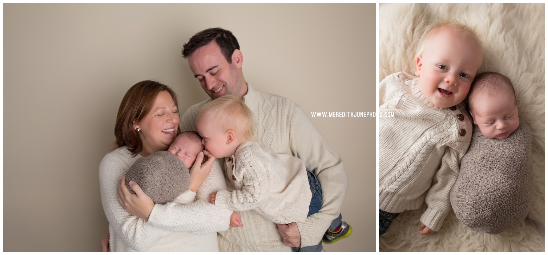 newborn with sibling photo ideas