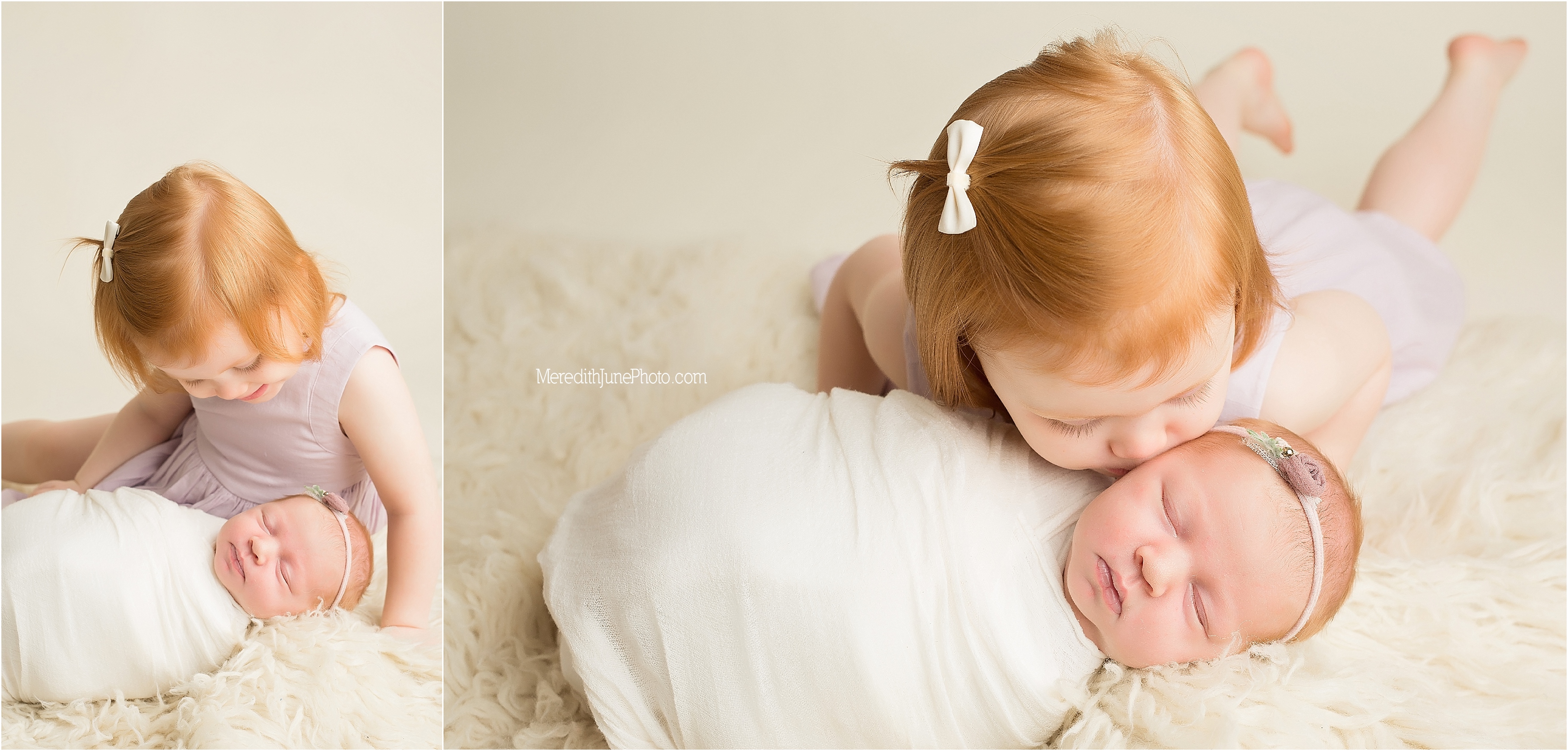 newborn photos with siblings | sibling pose ideas