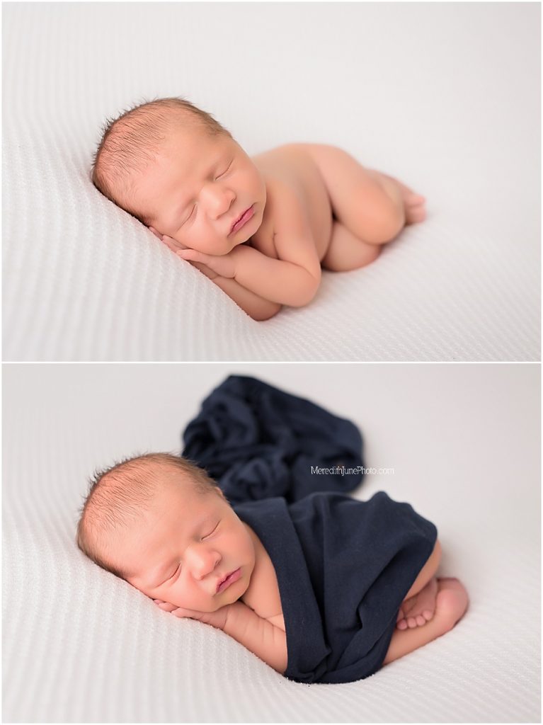 baby boy Elliot's newborn portraits