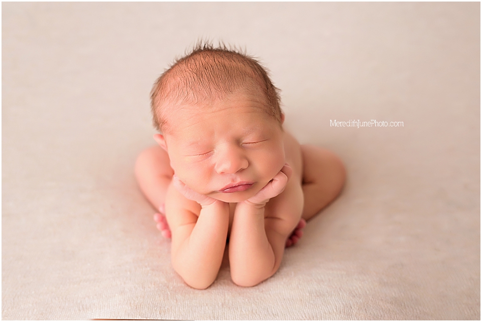 newborn portraits for baby boy