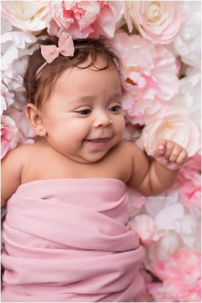 baby girl photo session 