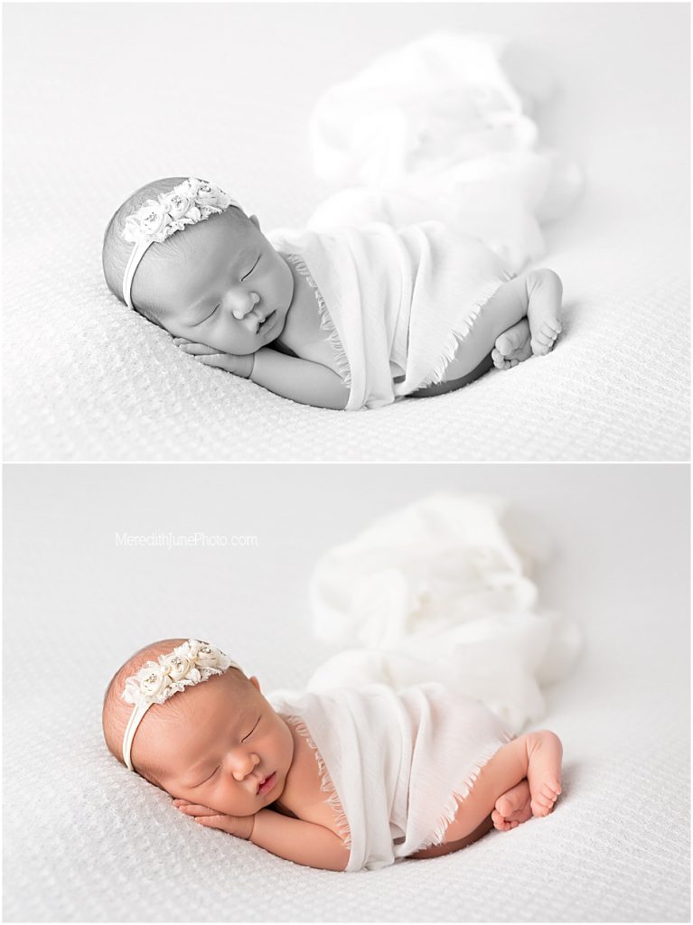 baby plan newborn session for baby girl