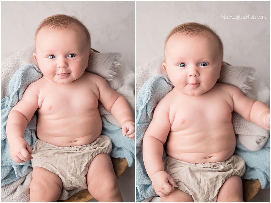 3 month photo session for baby Max