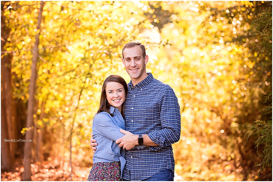 Outdoor fall family portraits 