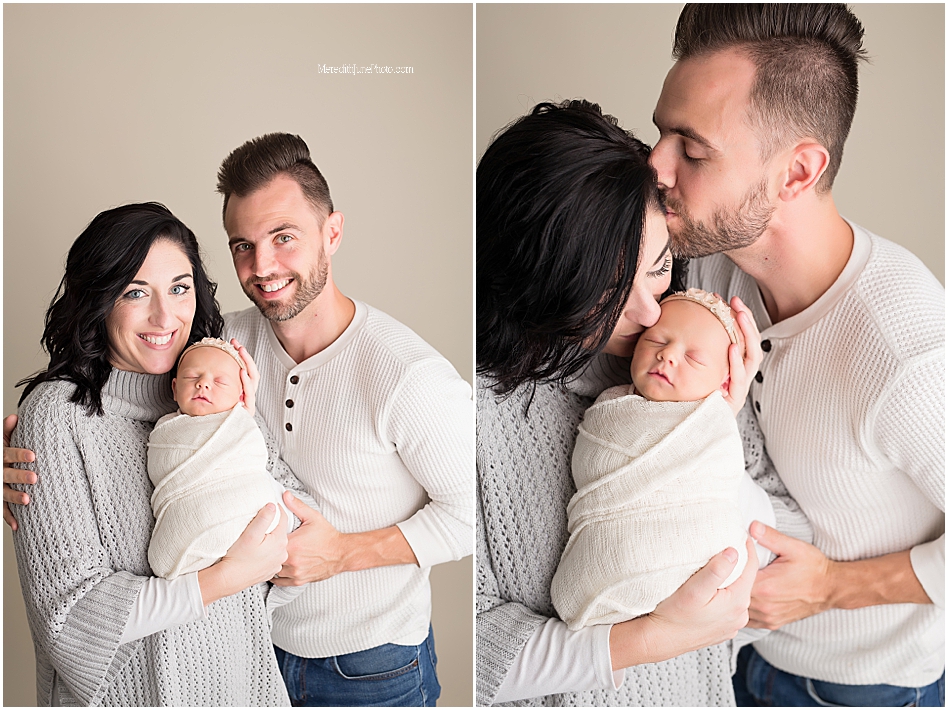 Infant and family photography studio in Charlotte NC 