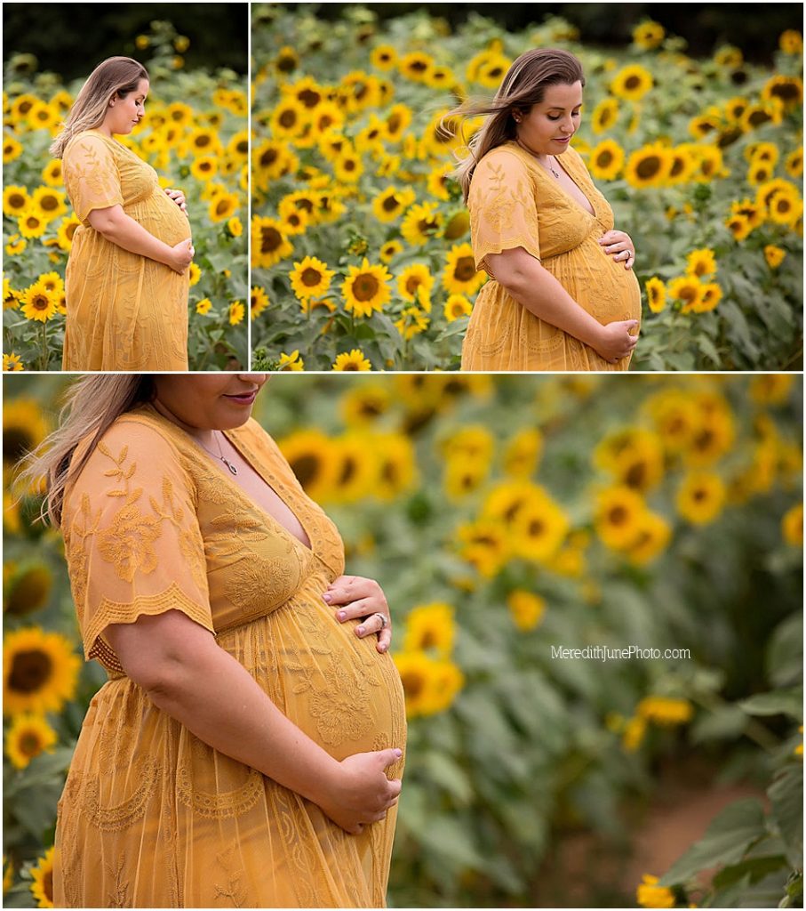 Outdoor summer maternity session in Charlotte NC by MJP 
