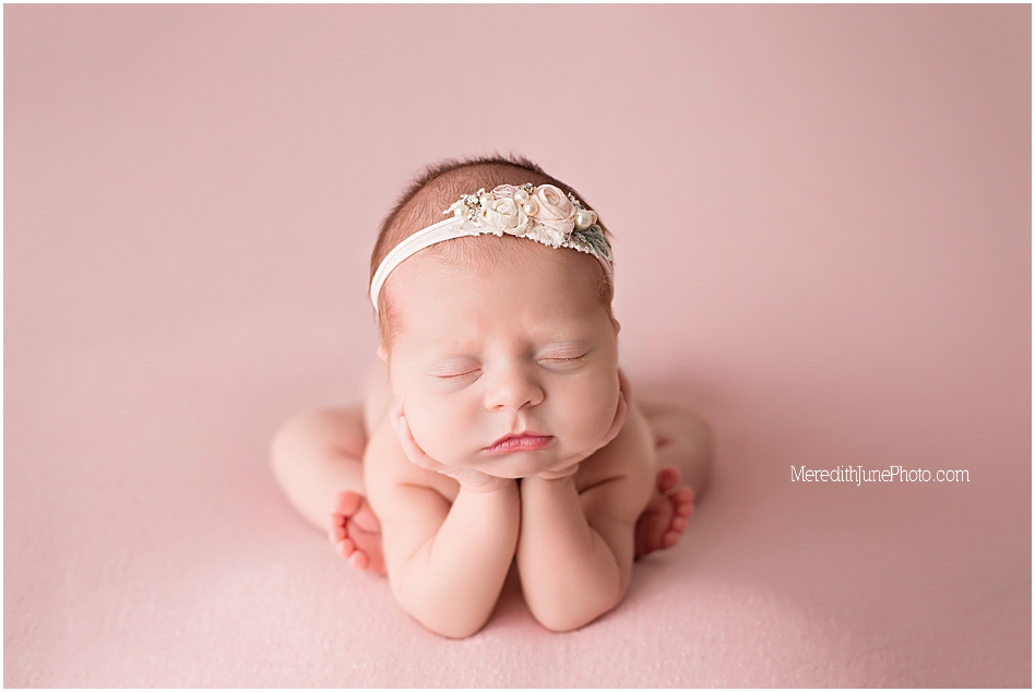 Baby girl newborn photos by MJP 