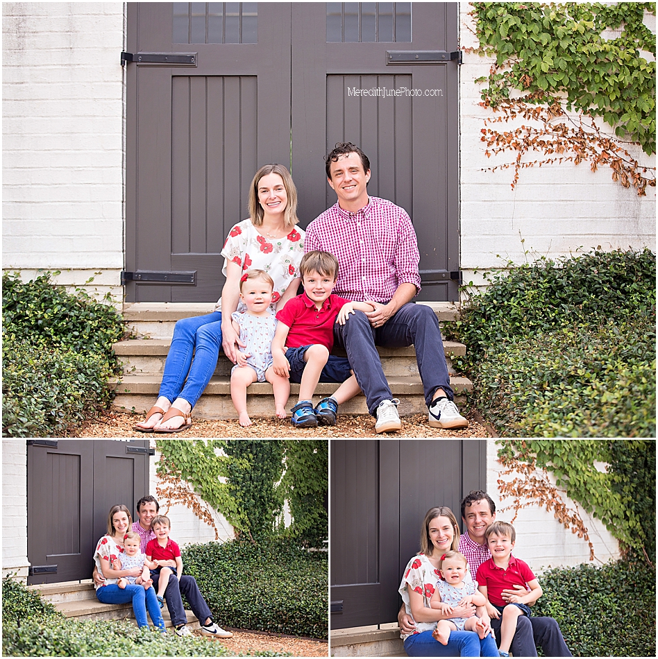 Family photos at The Andrews Farm in Charlotte are by MJP