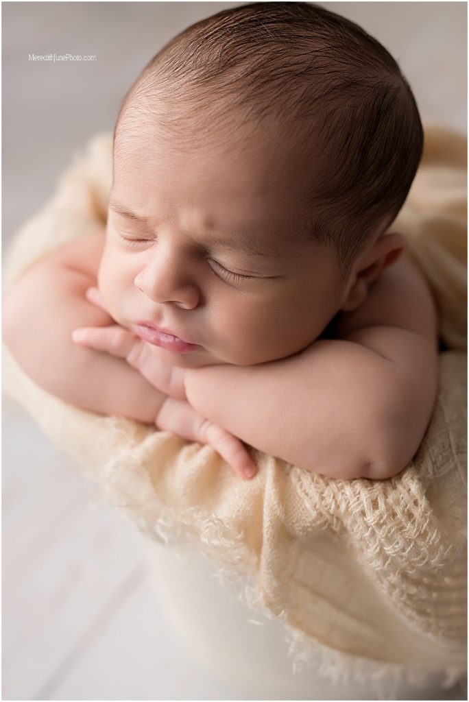 Newborn photos for baby boy by MJP
