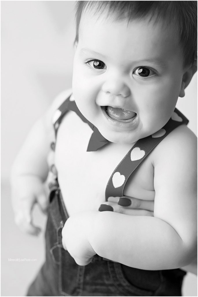 Ronan's 6 month session at Meredith June Photography in Charlotte NC