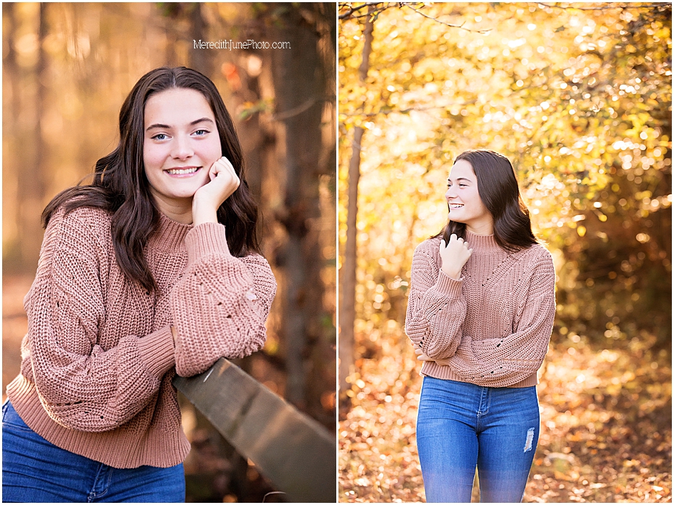 Fall photos in Charlotte NC