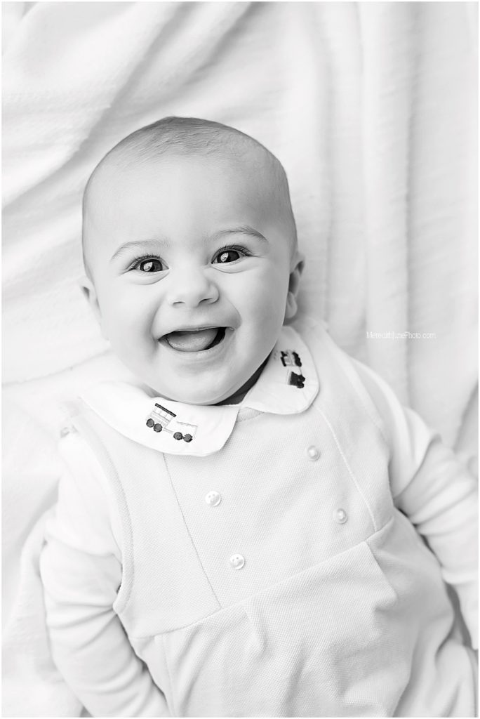 6 month milestone photos for baby boy