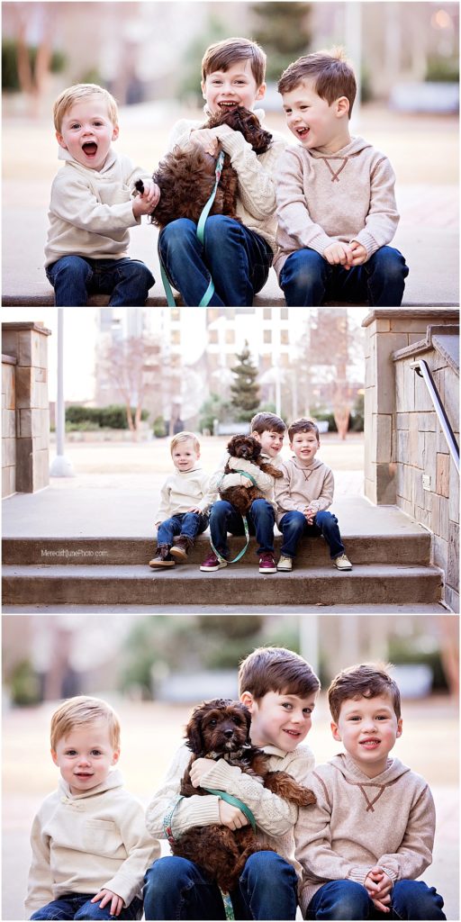 Family pictures with dog ideas by MJP in Charlotte area