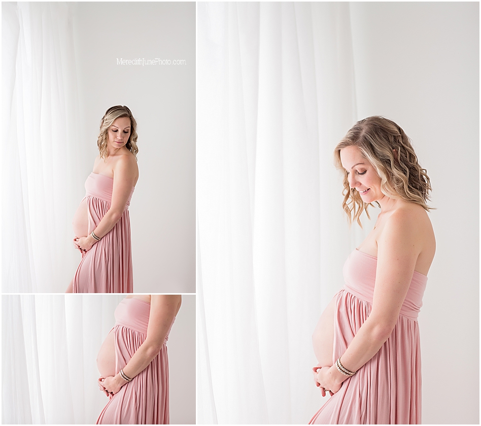 Maternity mini session at Charlotte Photography Studio 