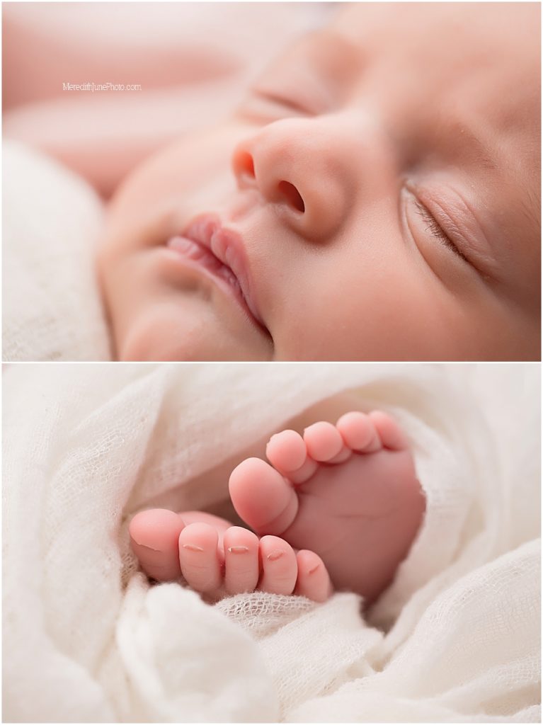 newborn detail photos by MJP in Charlotte NC