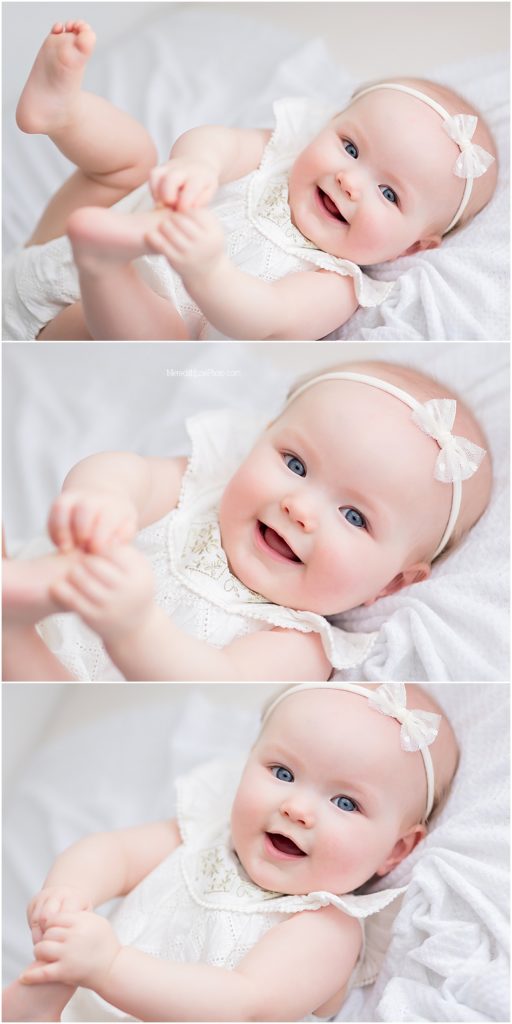 bright and airy photos for 7 month pictures by MJP in Charlotte area