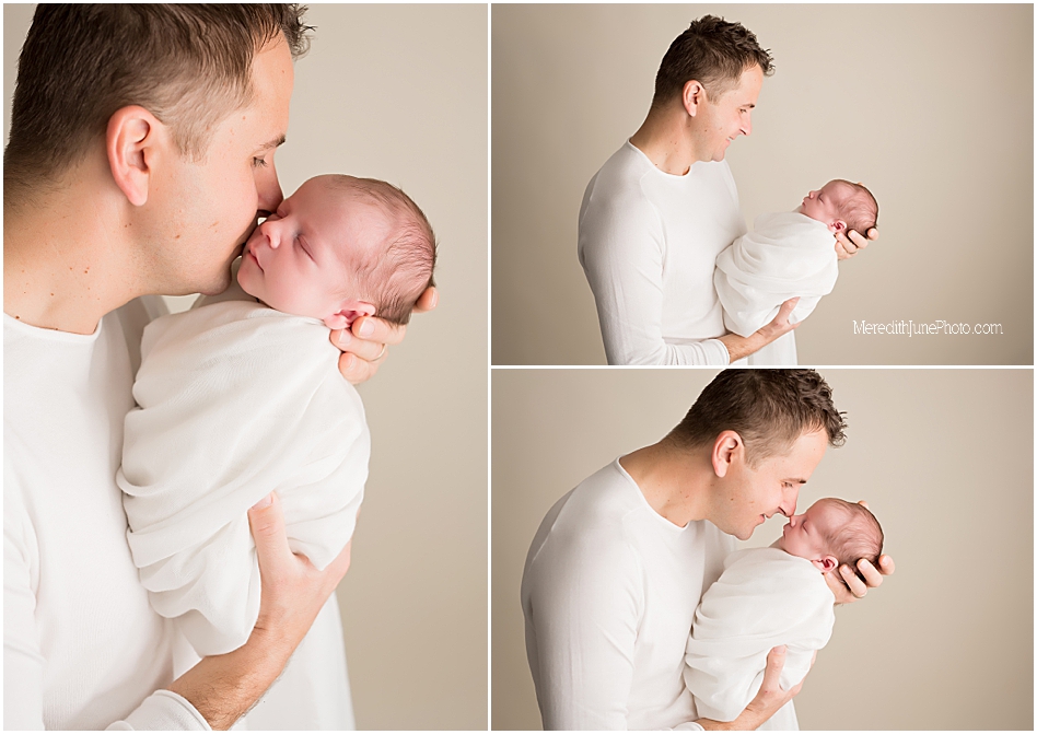 newborn with dad picture ideas by MJP
