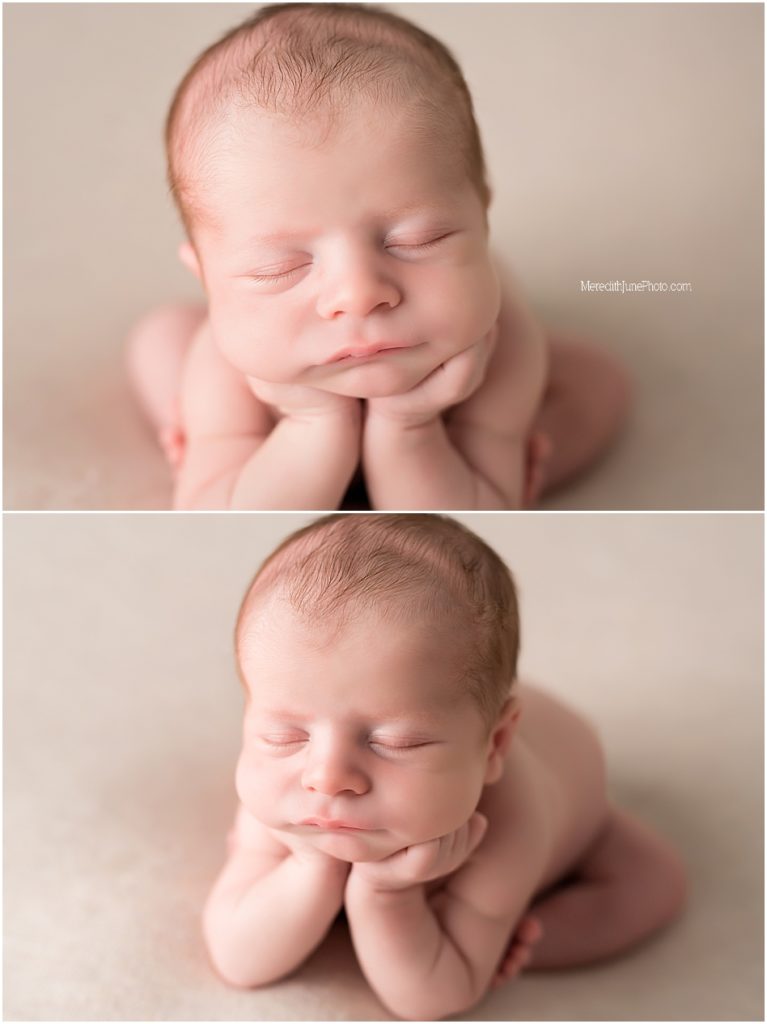 neutral newborn photo ideas by MJP