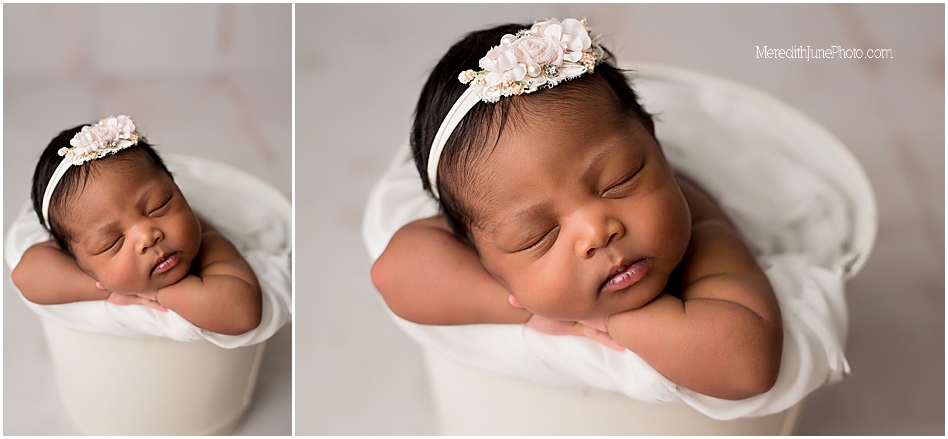 bright and airy newborn photos 