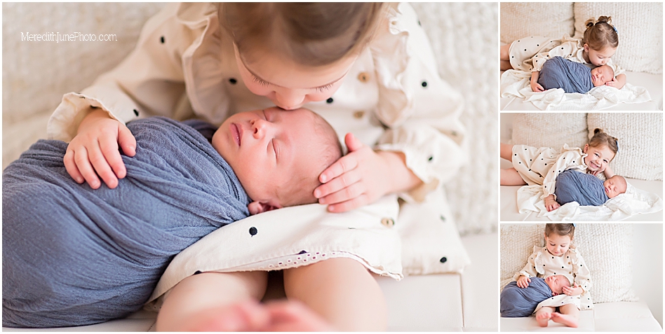 newborn with sister photo ideas by MJP