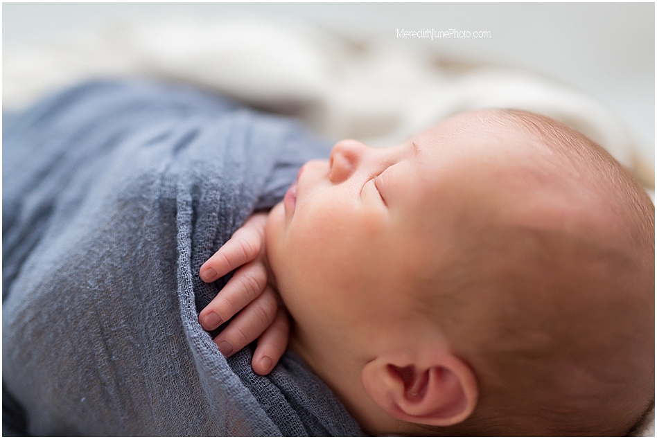 newborn baby boy photo shoot by MJP in Charlotte NC