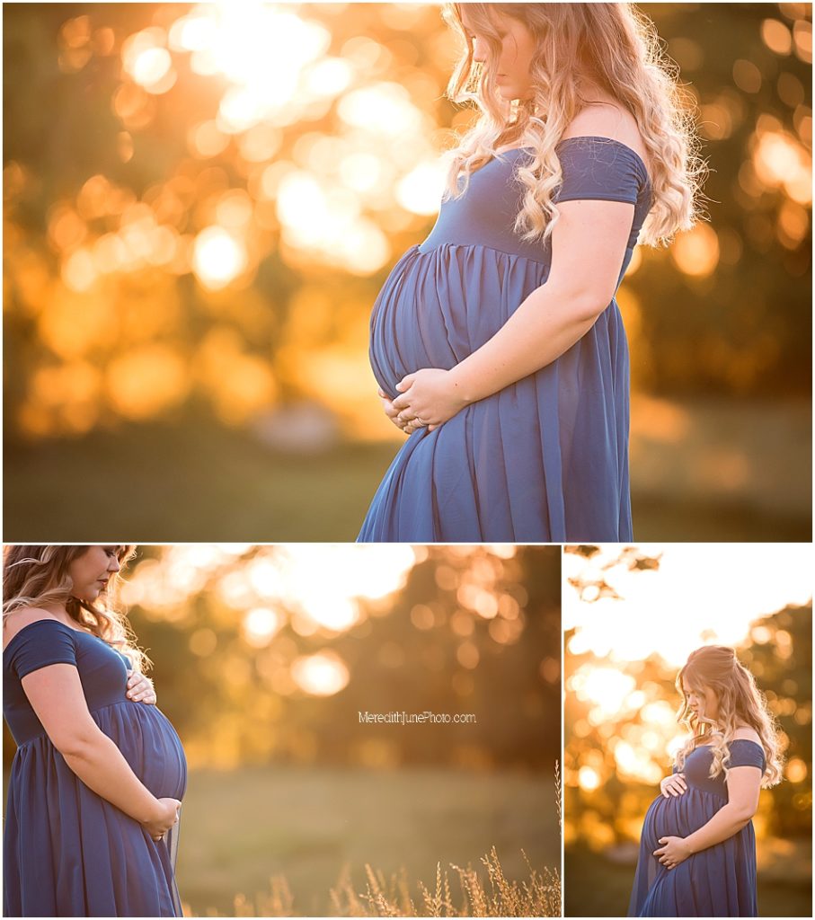summertime maternity photos by MJP in Charlotte NC