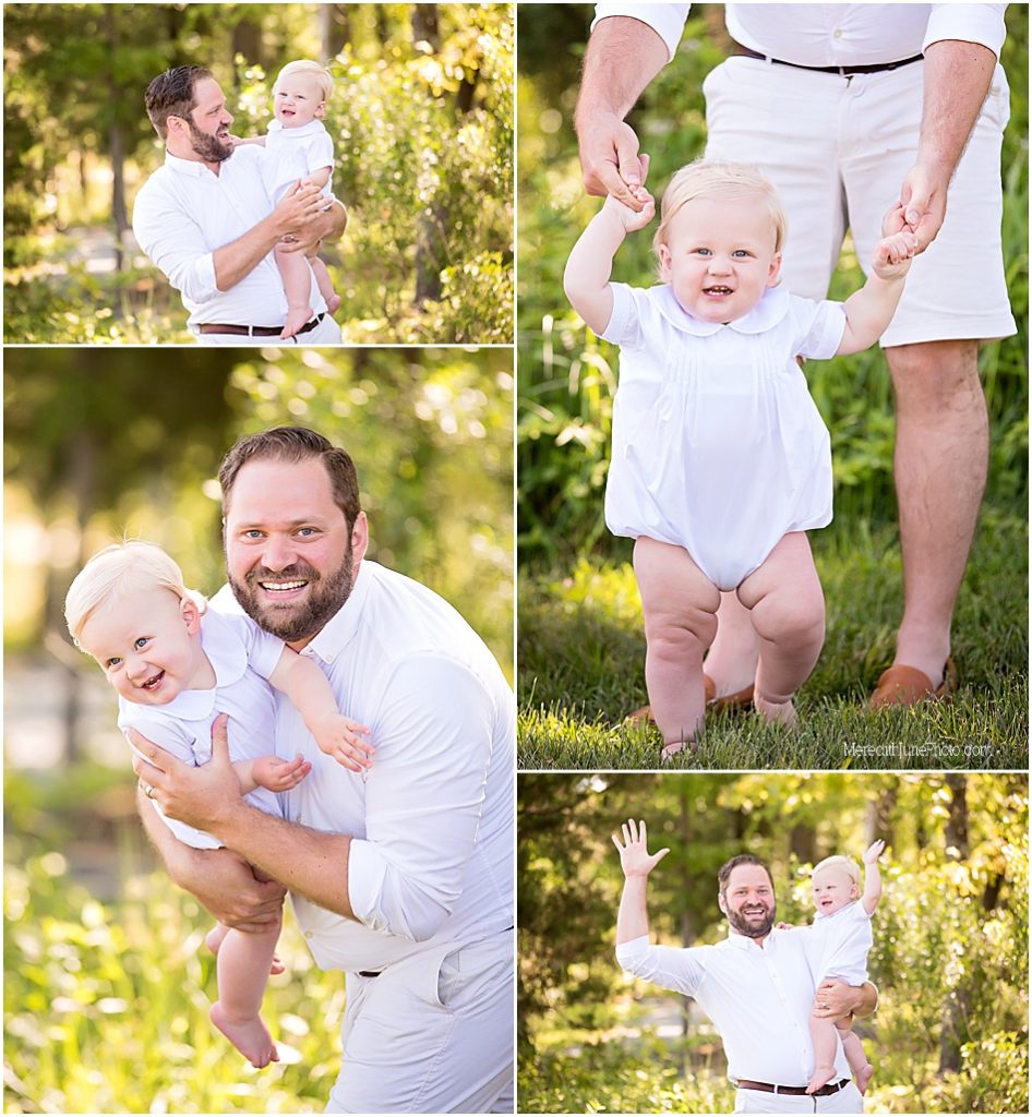 dad and baby posing ideas by MJP in Charlotte NC